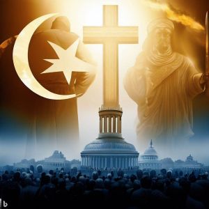 Embebidos de religião com política?