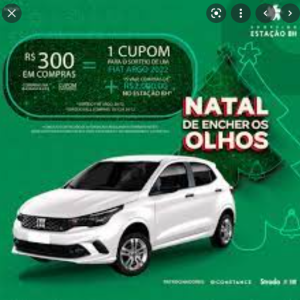 Shopping Estação BH sorteia um Argo zero Km e mais R$ 30 mil em vales-compras