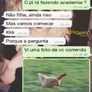 A filha que prefere perder a mãe a perder a piada