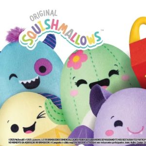 Pelúcias de Squishmallows chegam no McLanche Feliz