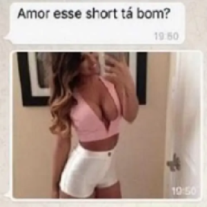 O dia em que a mina vestiu um short que dava para ver até o útero