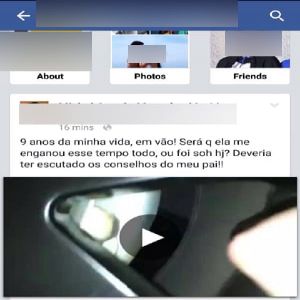 Homem flagra namorada no motel com outro – VÍDEO