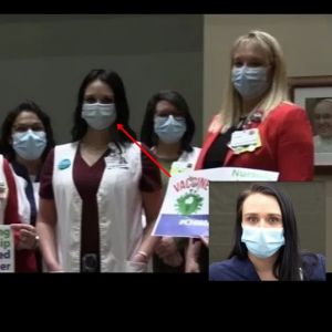 Hospital nega rumores de que enfermeira que desmaiou após vacina contra Covid tenha morrido: 'Está em casa'