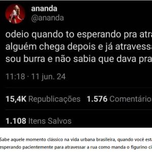 Um ódio que muita gente tem