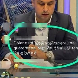 Detonando uma live séria com um comentário zoeiro