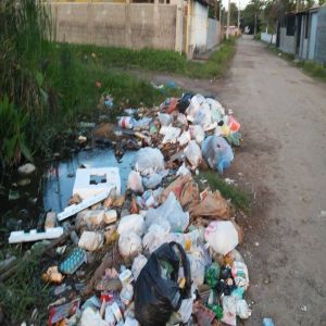 Lixo na Ilha de Itamaracá