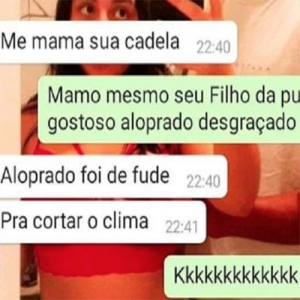 Quando um casal romântico se empolga e erra na escolha das palavras íntimas