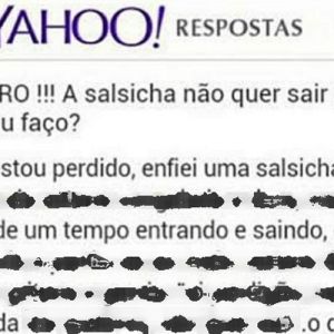 Algumas das melhores pérolas do Yahoo Respostas