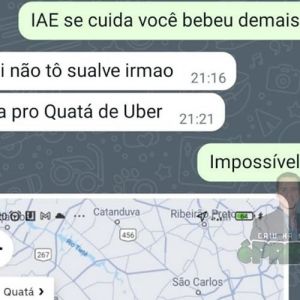 Bora pro Quatá de Uber