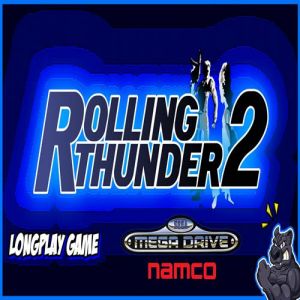 Rolling Thunder 2 (Mega drive) Longplay Jogando até o Final