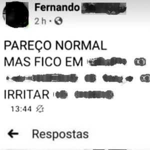 Quem são essas pessoas que fazem esse tipo de coisa?