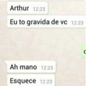 Quando o pai do seu filho é tão burro que você prefere que ele não assuma a criança
