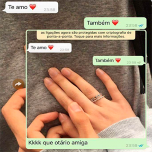 Janela errada, mas texto no whatsapp certo!