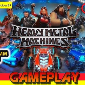 Jogamos Heavy Metal Machines para PS4. Será que ele é bom?