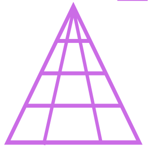 Você consegue dizer quantos triângulos tem nesta imagem?