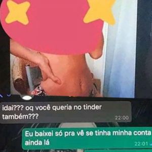 Enquanto isso, a coisa ficou feia no Tinder