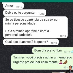 Aquela pergunta se você responde vai gerar briga