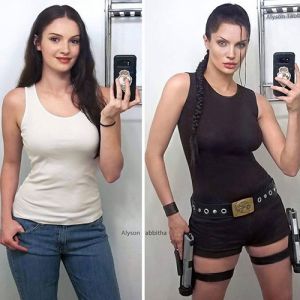 Fantasias Cosplay, esta jovem se transforma em vários personagens