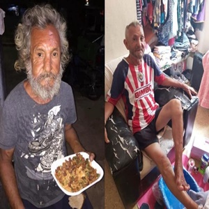 Idoso que foi enganado ao ganhar arroz com ração recebe ajuda