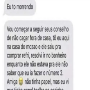 A história hilária da garota que foi soltar um na casa do namorado e passou a pior vergonha de sua vida
