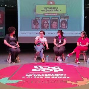 Confira o painel Jornalismo em Quadrinhos na Poc Con