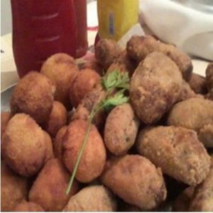 Croquete de carne diferente
