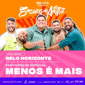Ensaios Da Anitta Menos É Mais é primeira atração confirmada do show em Belo Horizonte