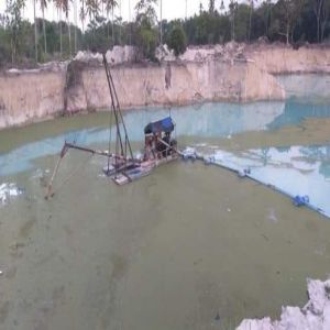 Retirada ilegal de areia é uma agressão ao meio ambiente