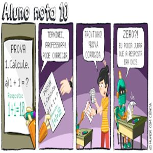 Terminei professora pode corrigir