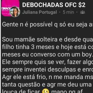 Uma típica situação de desabafo