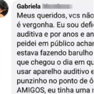 Quando a pessoa finalmente descobre os sons do próprio corpo