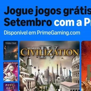Prime Gaming: confira a atualização do conteúdo de setembro