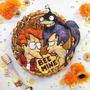 Padeira usa tortas para fazer sua arte #3