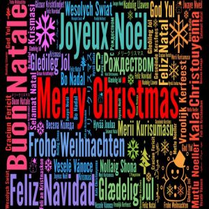 Feliz Natal em várias línguas