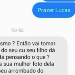 Assim que você escapa de um cara pedindo nude