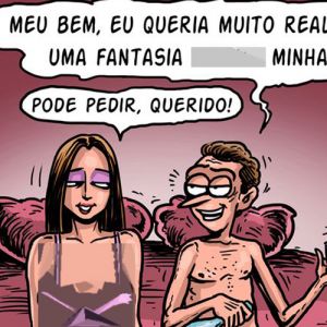 Aquele pedido diferente na hora da intimidade
