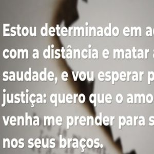 Estou determinado em acabar 2021