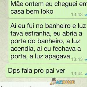 Banheiro estava meio estranho