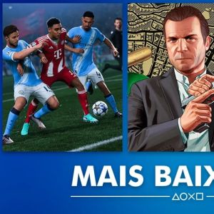 EA SPORTS FC, GTA V e Mortal Kombat dominam os mais baixados de janeiro na PlayStation Store