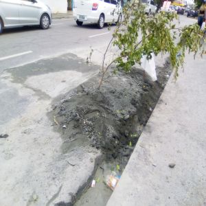 Vazamento corrigido pela Compesa (Antes e Depois)