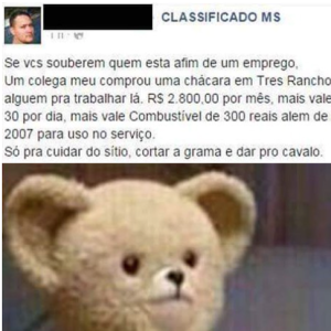 O que esse cara postou indignou no Facebook