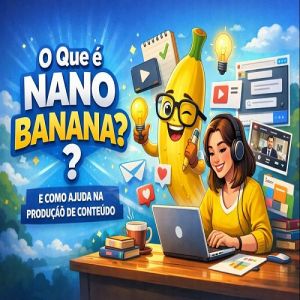 O que é nano banana e como ajuda na produção de conteúdo?