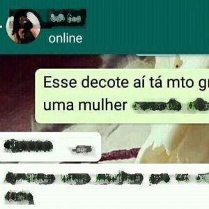 Acho que ela ainda foi educada na resposta