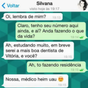 Anda fazendo o que?