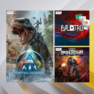 Ark: Survival Ascended, Balatro e Warhammer 40,000: Boltgun são os jogos gratuitos da PS Plus em Maio