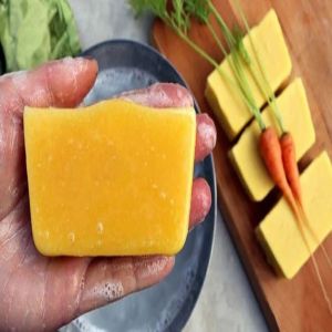 Como fazer sabonetes de cenoura e mel