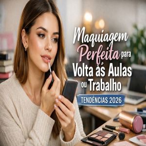 Maquiagem perfeita para volta às aulas ou trabalho