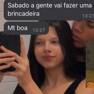 Aquela brincadeira com o namorado