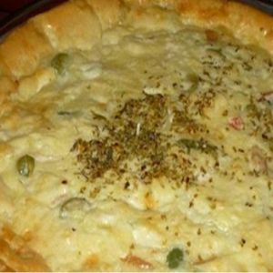 Torta de liquidificador salgada 