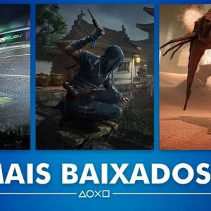 Conheça os jogos mais baixados de março na PlayStation Store